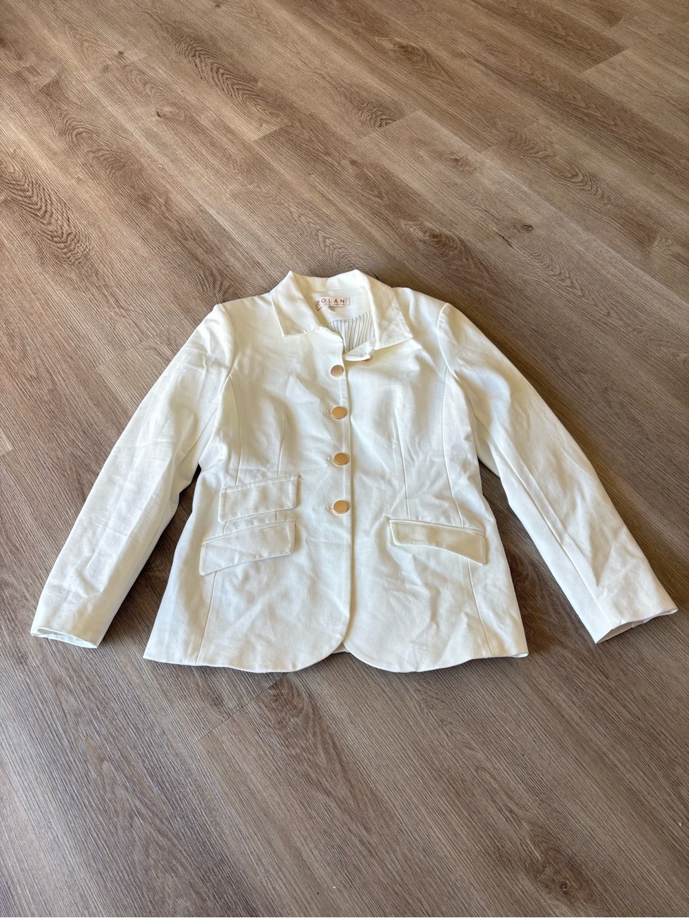 Anthropologie Dolan Left Coast Ponte Military Blazer Jacket - Picture 9 of 14